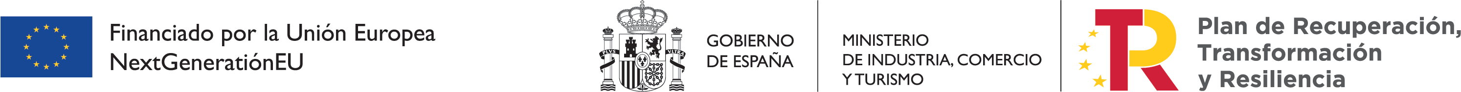 Financiado por la Unión Europea — NextGenerationEU · Gobierno de España · Plan de Recuperación, Transformación y Resiliencia