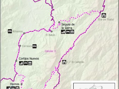 Corredor Regeneración Territorio SCSV. Hornos · Circular 1