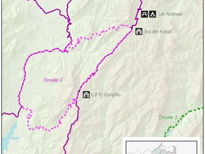 Corredor Regeneración Territorio SCSV. Pontones – Siles · Corredor 2
