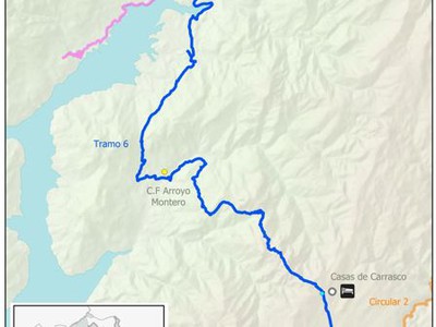 Corredor Regeneración Territorio SCSV. Nacimiento del Segura – Hornos · Tramo 6 del Corredor