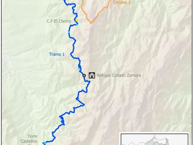 Corredor Regeneración Territorio SCSV. Sierra y Memoria · Tramo 1: Cazorla – Tíscar