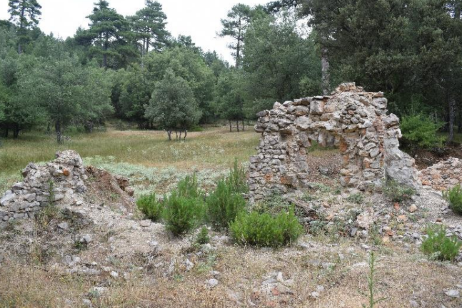 Ruinas de la casa forestal de Montesinos