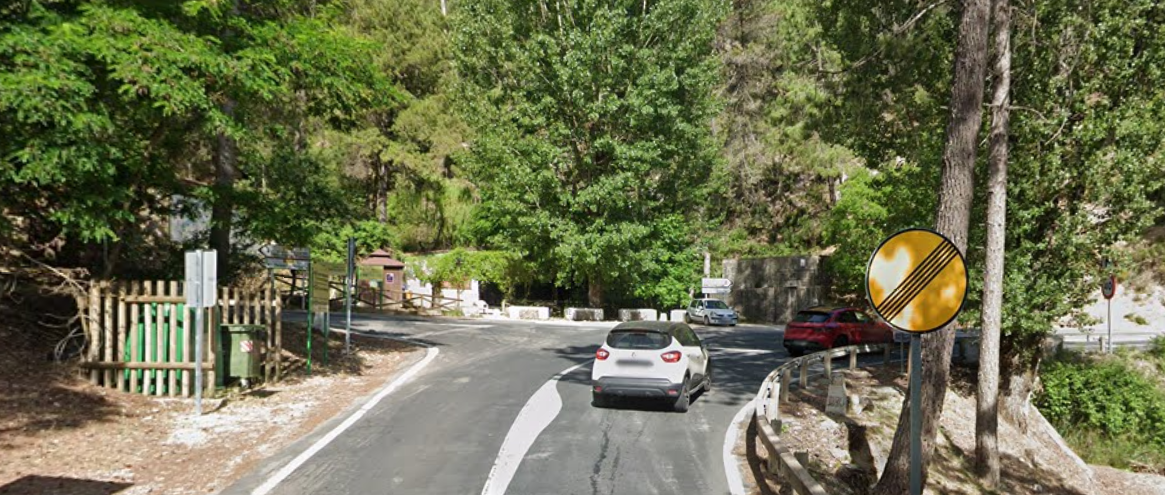 Bifurcación: salida Vadillo-Castril